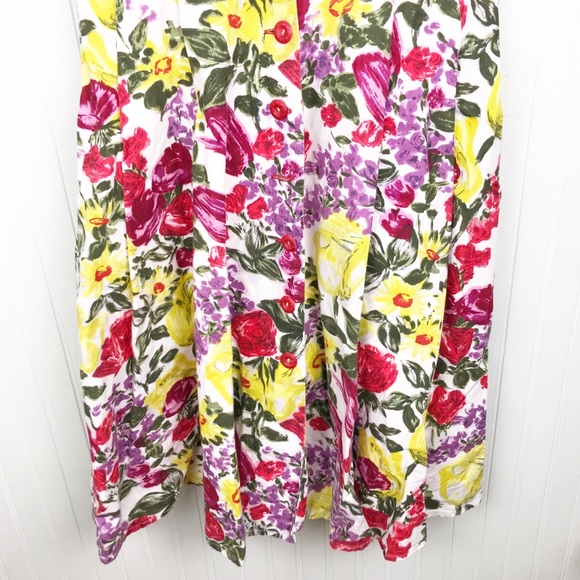 Yoana Baraschi Vintage Floral Tulip Dress - Picture 4 of 16